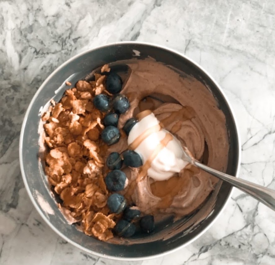 Breakfast Lactation Chocolate Mousse
