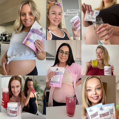 Pregnancy Support 3pcs Kit: Hydrate Up Powder, Belly Butter, and ‘New Mama’s Got This’ Mug