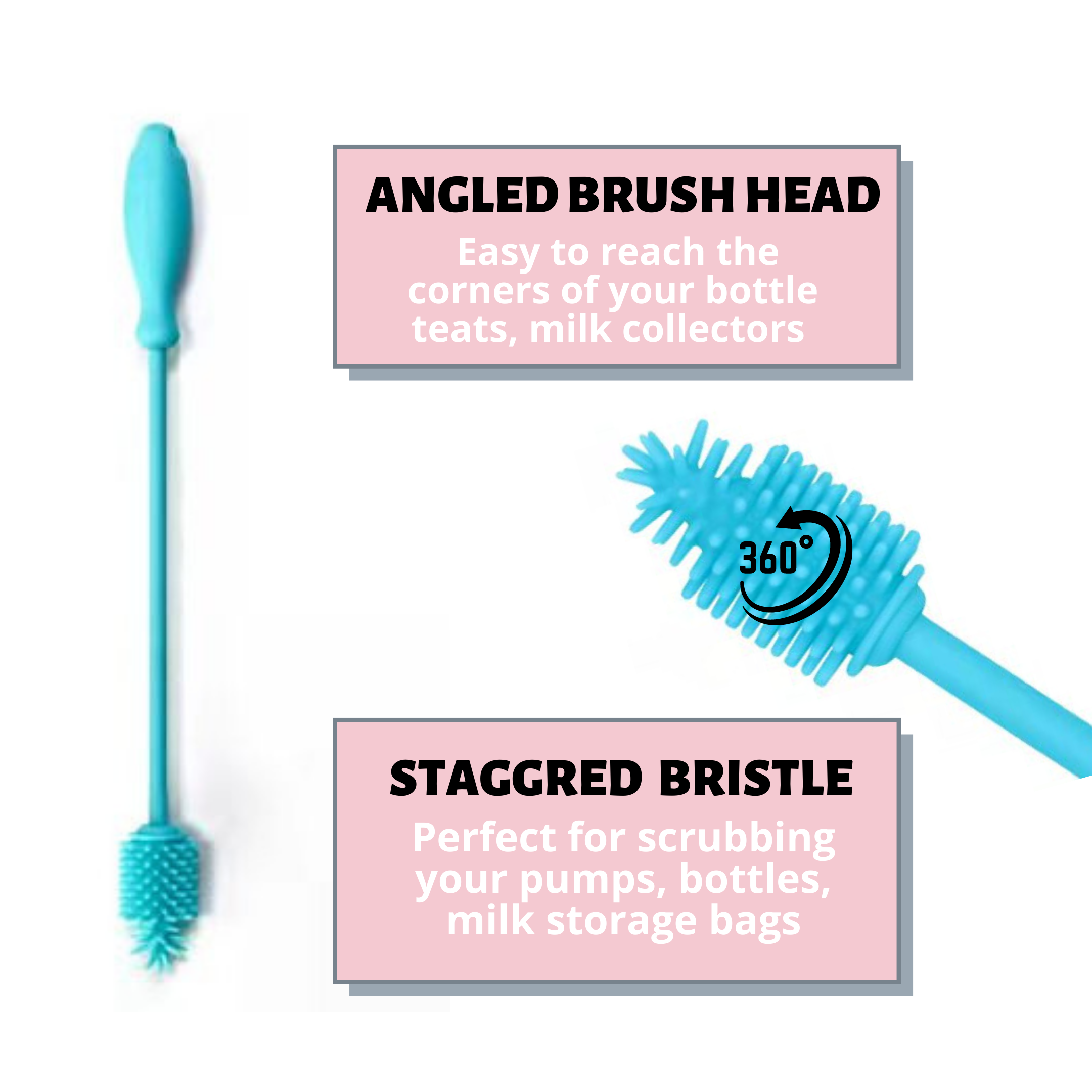 Nipple shop bottle brush